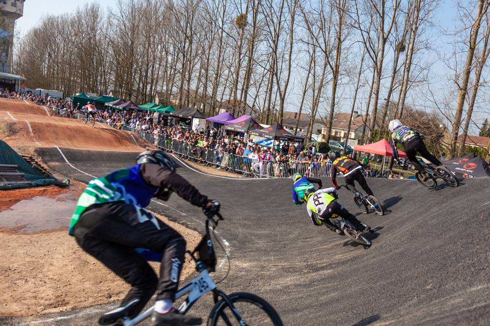 La piste de BMX centre de préparation aux JO 2025 Osny